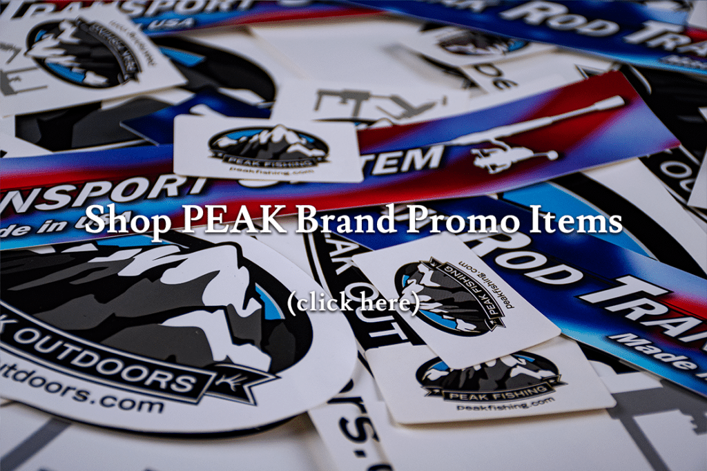 peak stickers and promo items